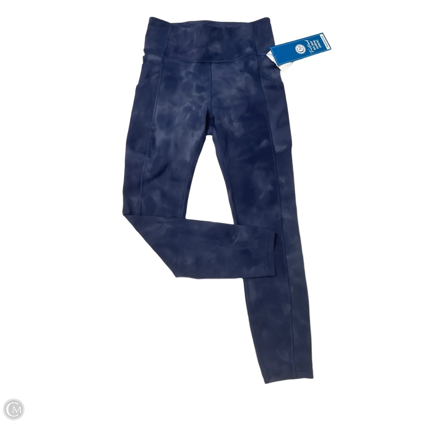 Athletic Leggings By Lululemon In Tie Dye Print, Size: S