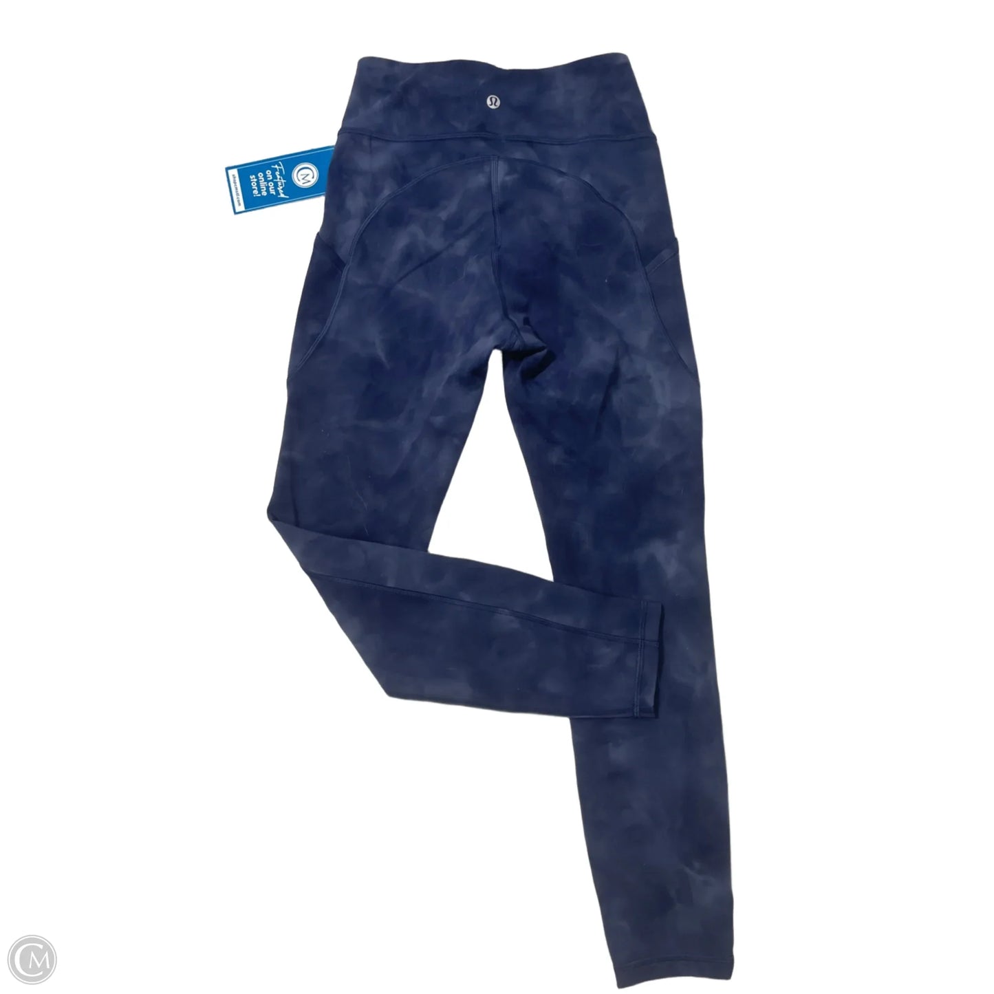 Athletic Leggings By Lululemon In Tie Dye Print, Size: S