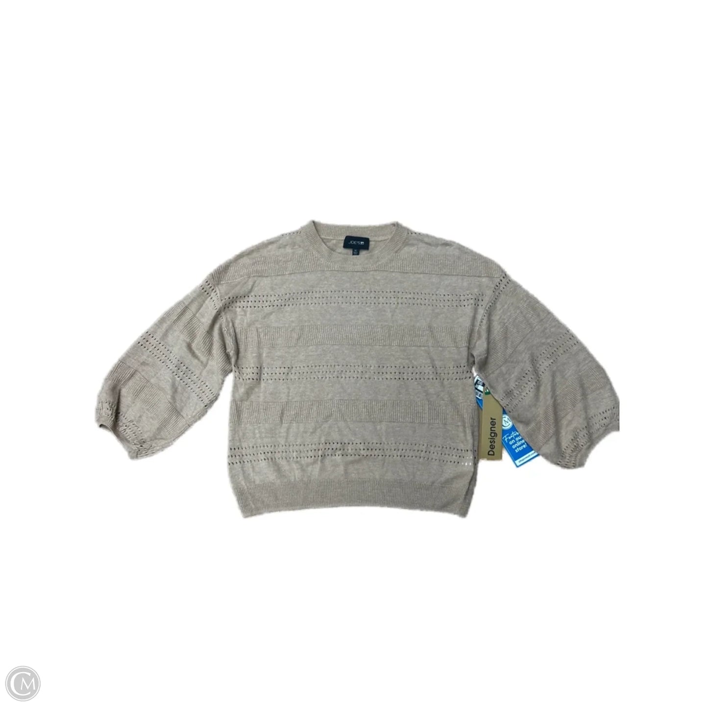 Sweater By Joes Jeans In Tan, Size: Xs
