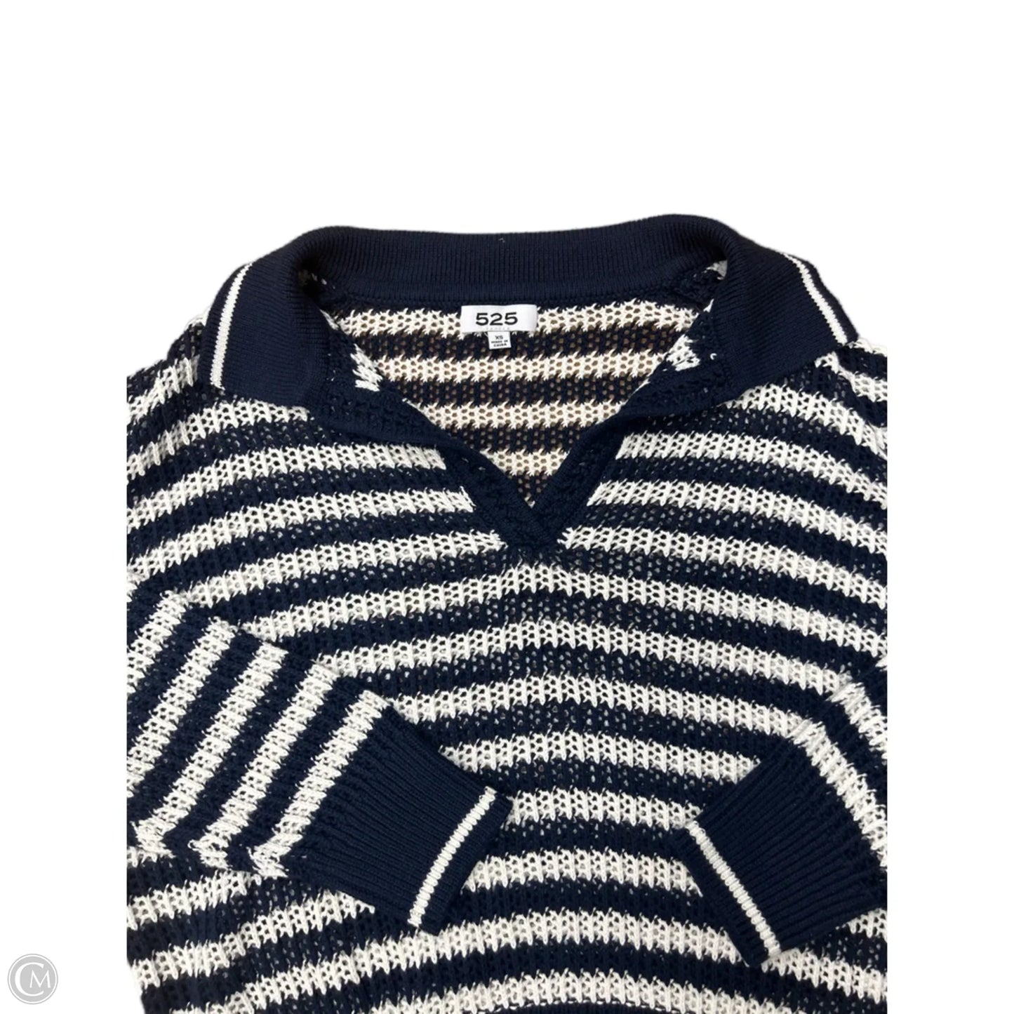 Sweater By 525 In Striped Pattern, Size: Xs