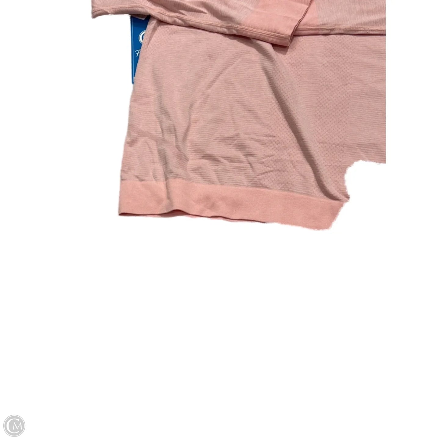 Athletic Top Long Sleeve Crewneck By Lululemon In Pink, Size: L