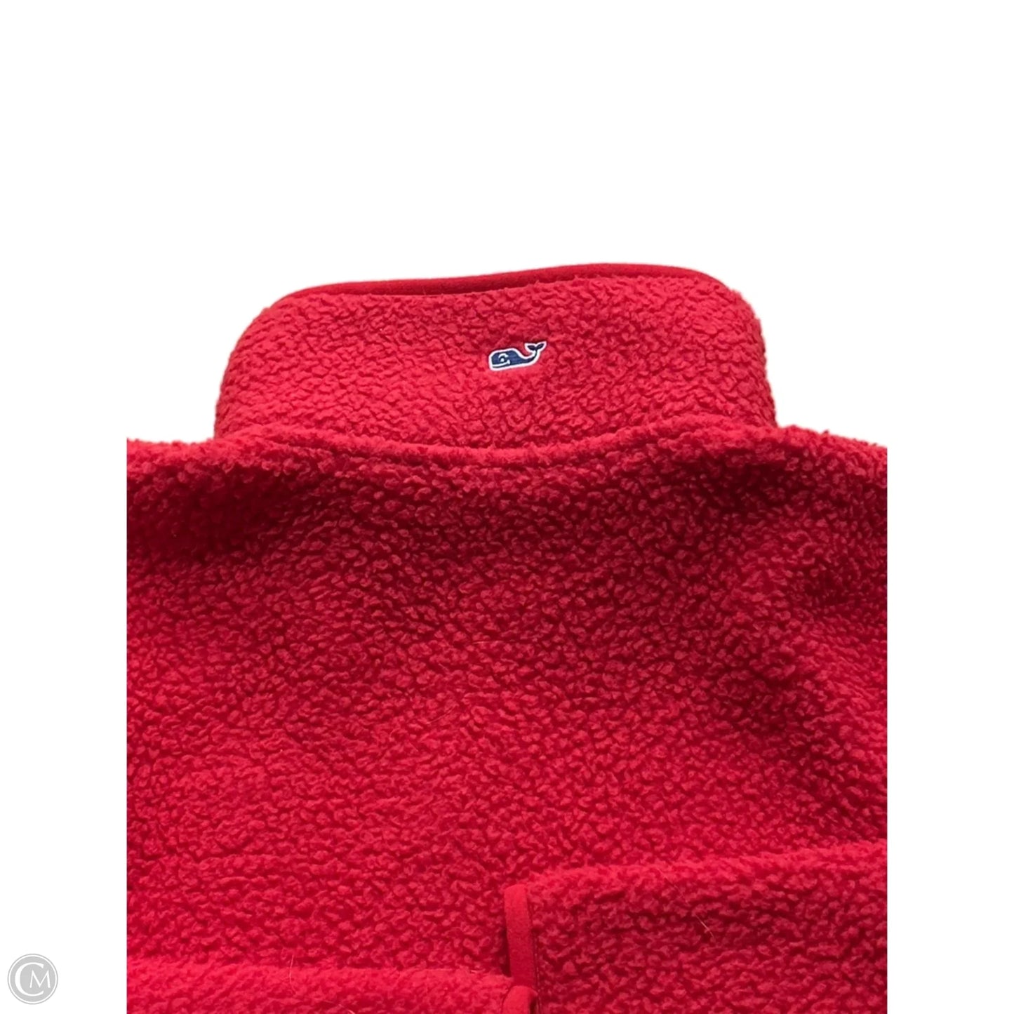 Sweatshirt Collar By Vineyard Vines In Red, Size: Xxs