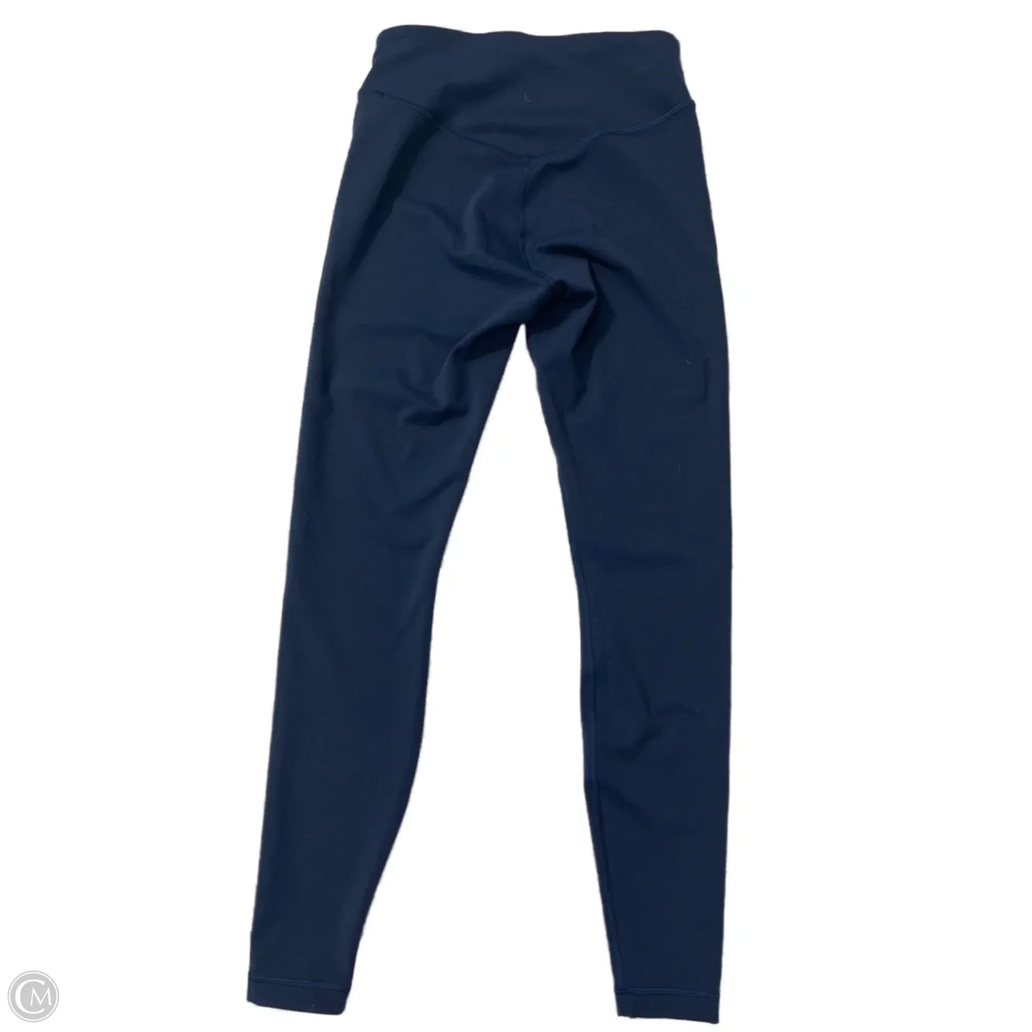 Athletic Leggings By Lululemon In Navy, Size: S