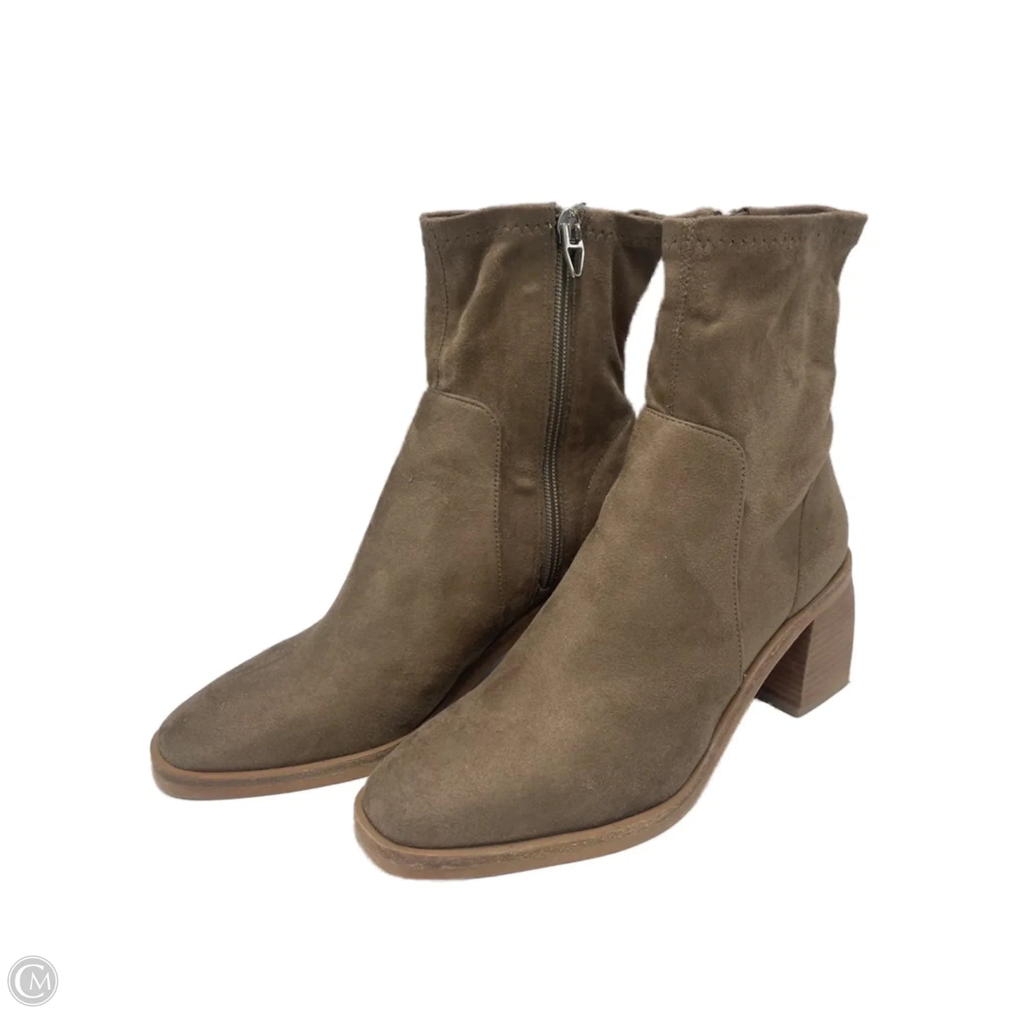 Boots Ankle Heels By Dolce Vita In Brown, Size: 7.5