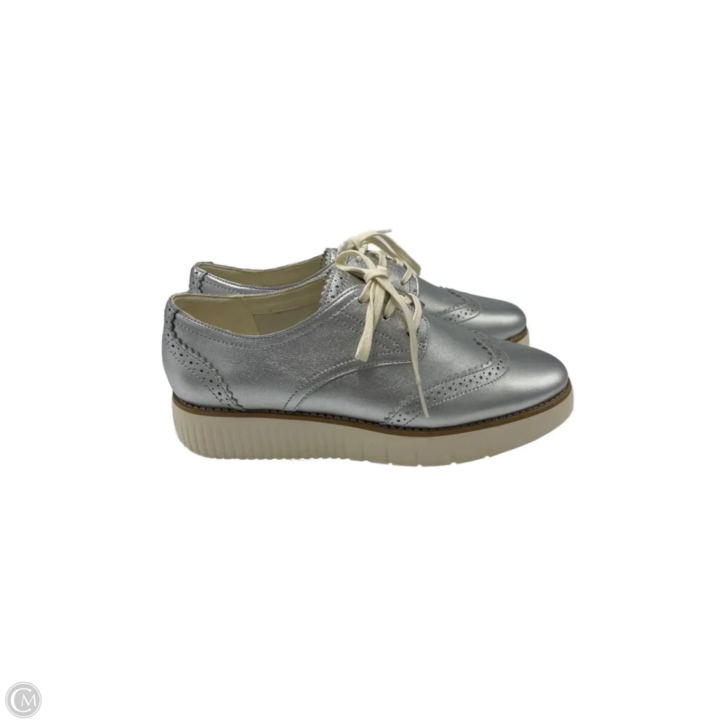 Shoes Designer By Cole-Haan In Silver, Size: 8.5