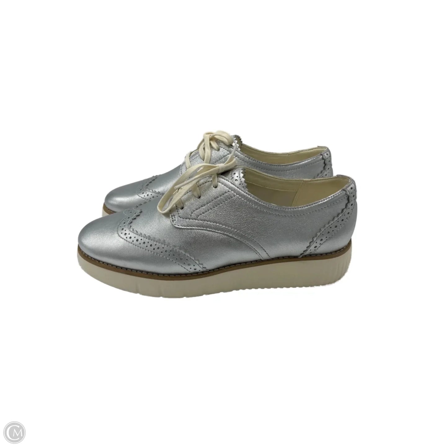 Shoes Designer By Cole-Haan In Silver, Size: 8.5
