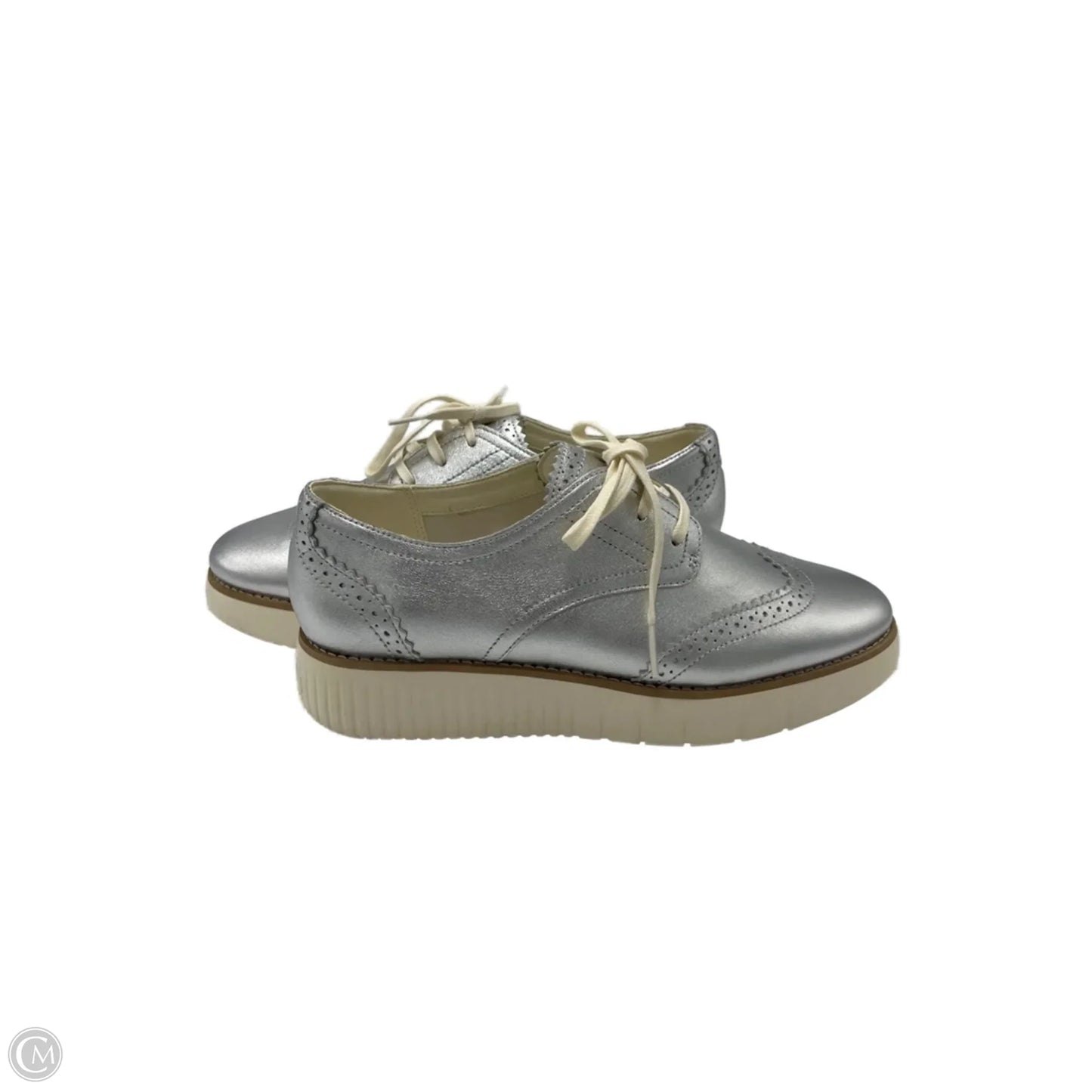 Shoes Designer By Cole-Haan In Silver, Size: 8.5