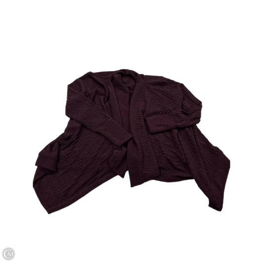 Cardigan By Athleta In Maroon, Size: M