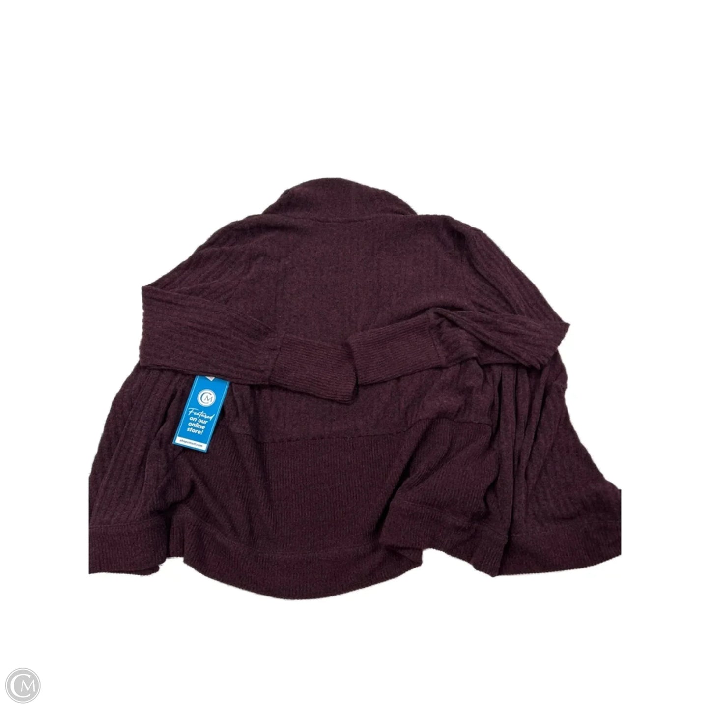 Cardigan By Athleta In Maroon, Size: M