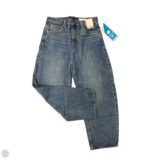 Jeans Wide Leg By Gap In Blue, Size: 8