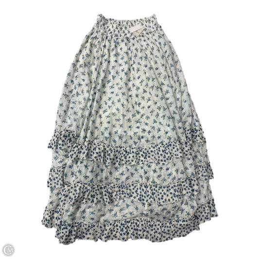 Skirt Maxi By Free People In Floral Print, Size: S
