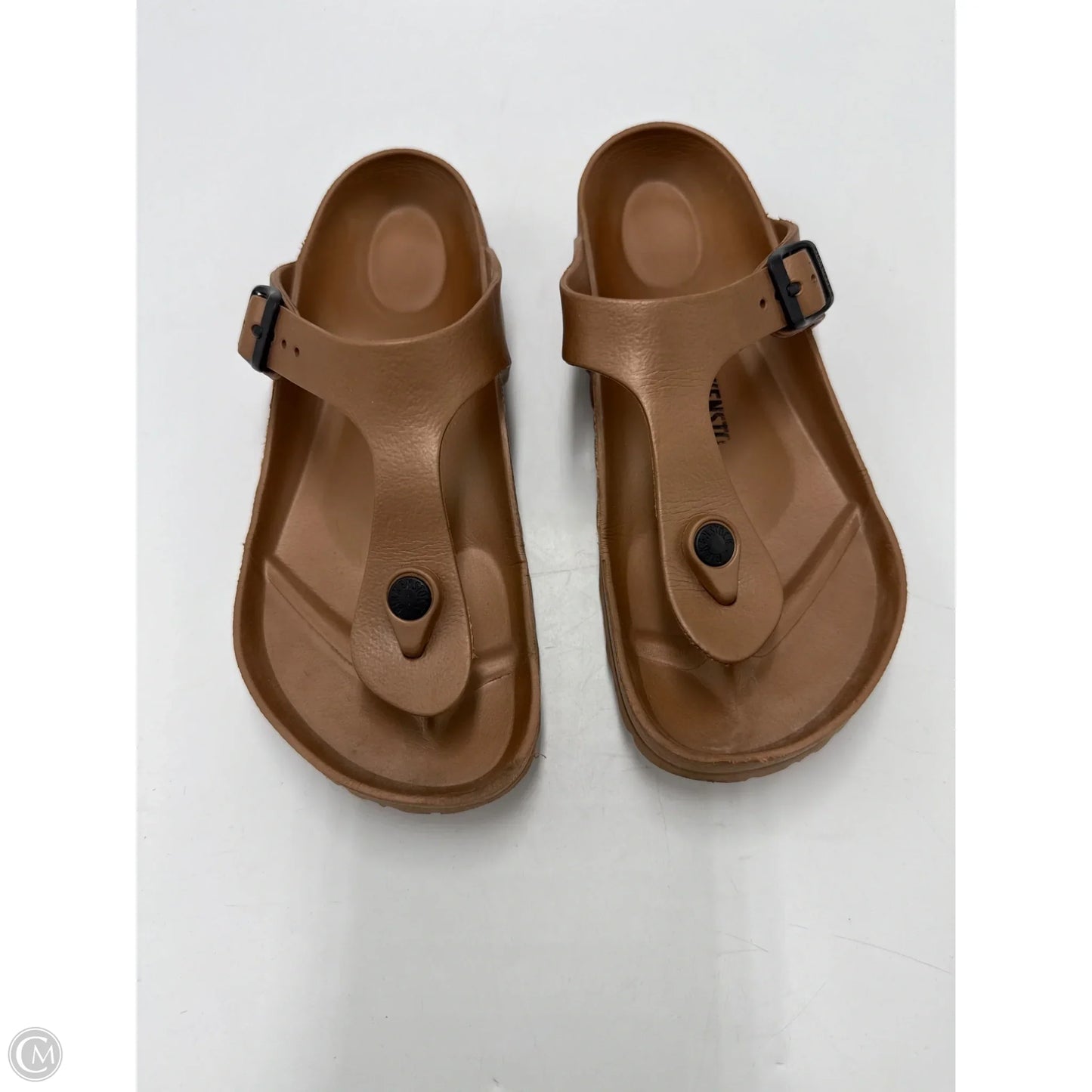 Sandals Designer By Birkenstock In Brown, Size: 6