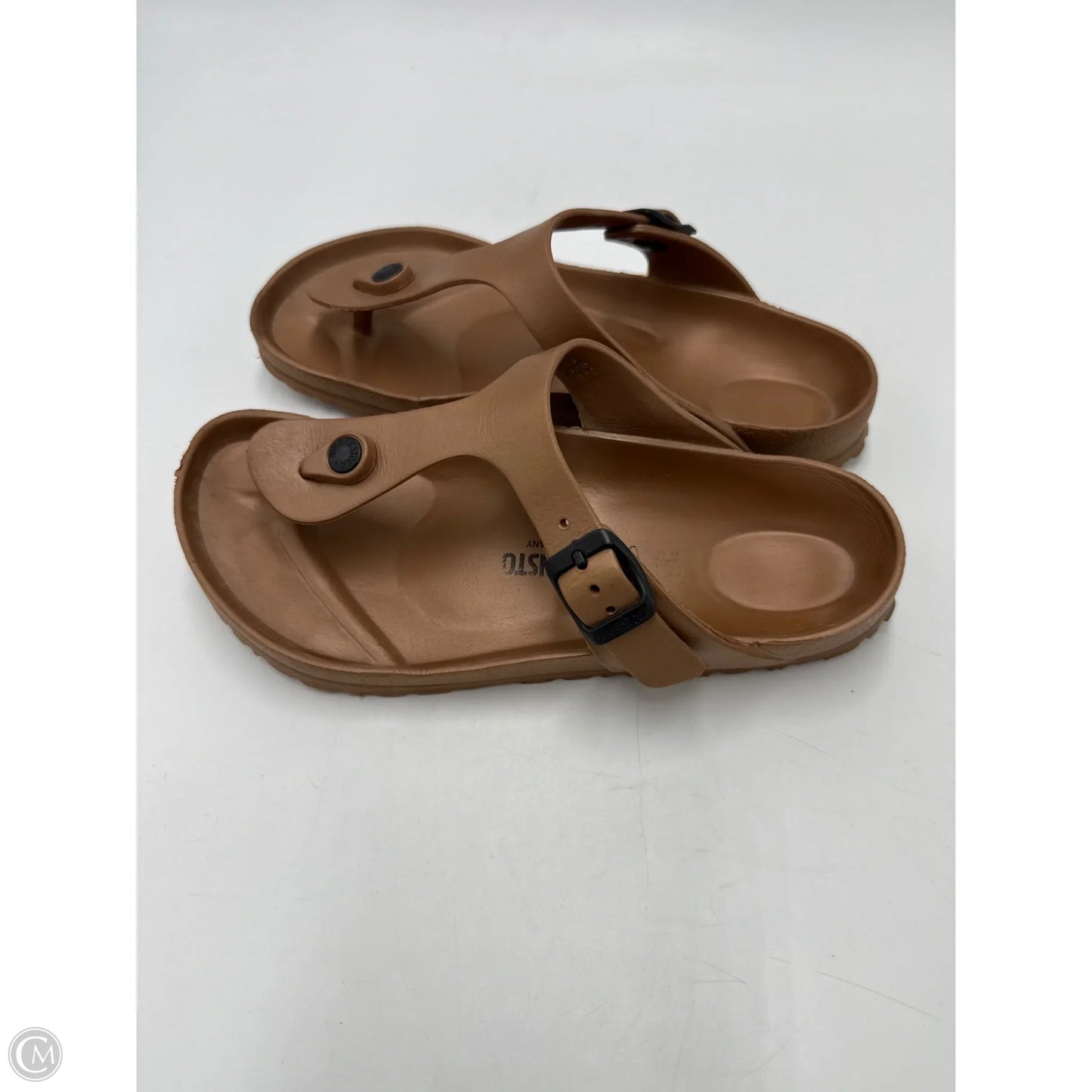 Sandals Designer By Birkenstock In Brown, Size: 6