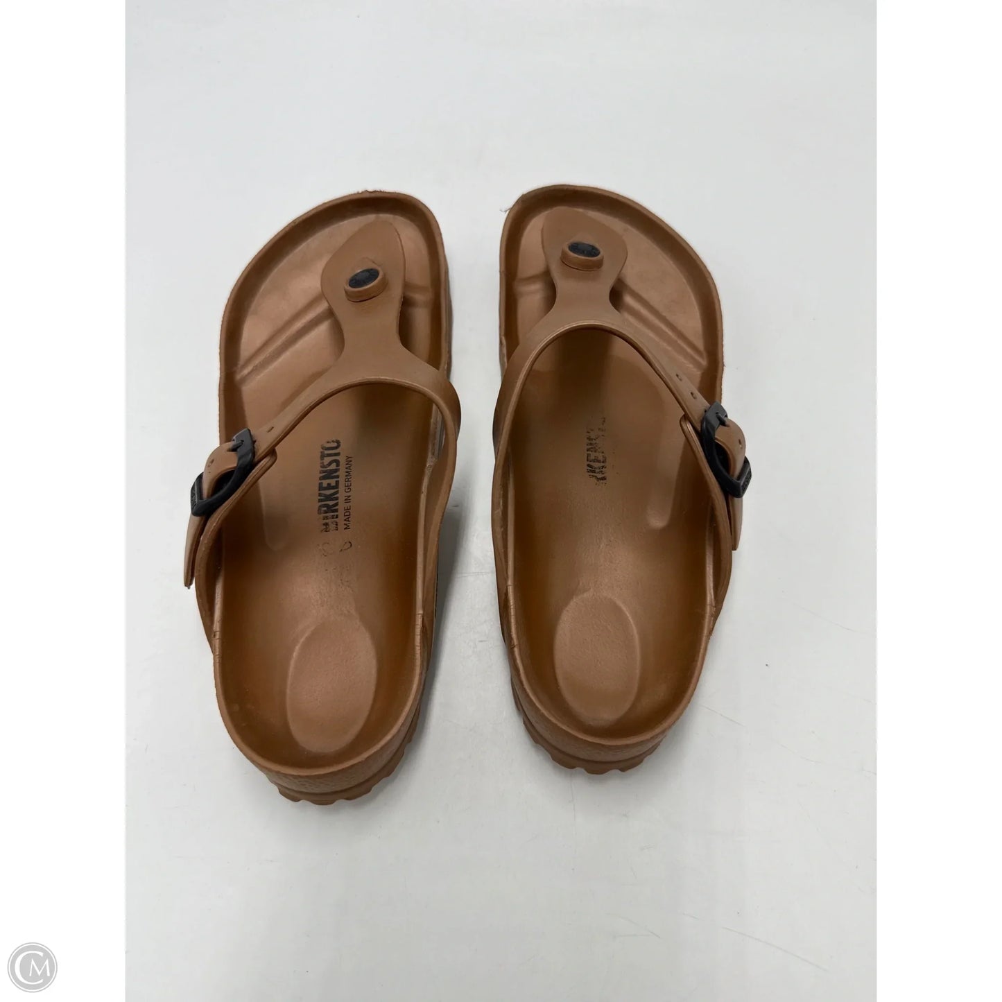 Sandals Designer By Birkenstock In Brown, Size: 6