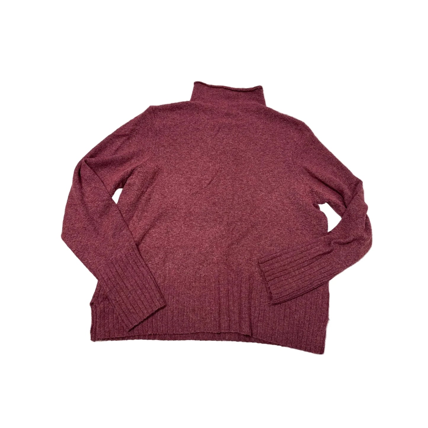 Sweater By Madewell In Maroon, Size: Xl
