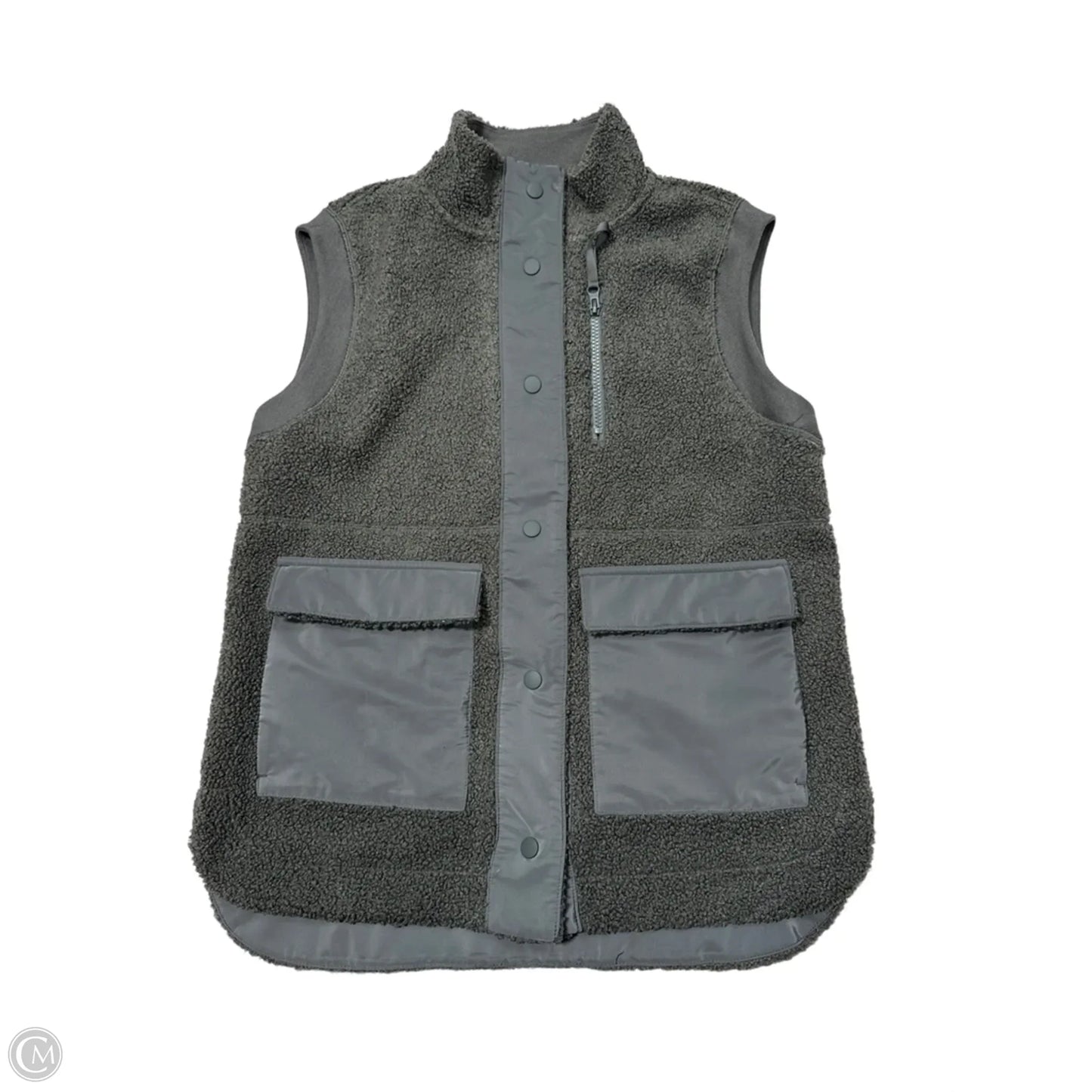 Vest Fleece By Flx In Green, Size: Xs