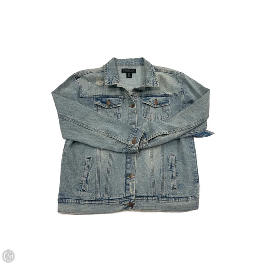 Jacket Denim By Rachel Zoe In Blue, Size: M
