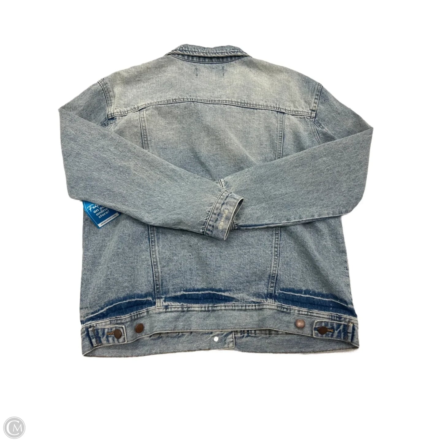 Jacket Denim By Rachel Zoe In Blue, Size: M