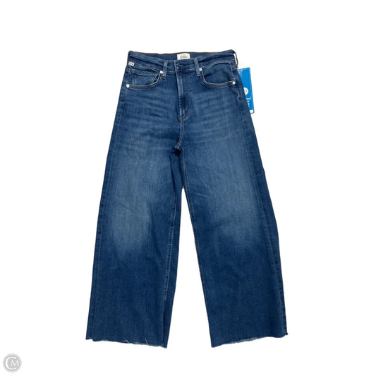 Jeans Wide Leg By Citizens Of Humanity In Blue, Size: 4