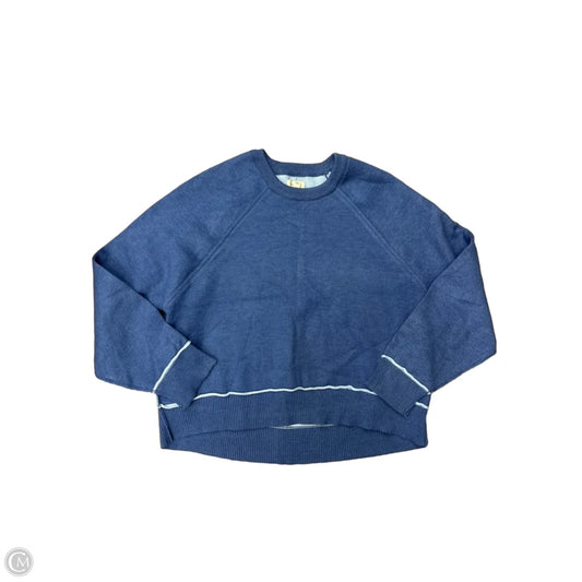 Top Long Sleeve By Pilcro In Blue, Size: Xs