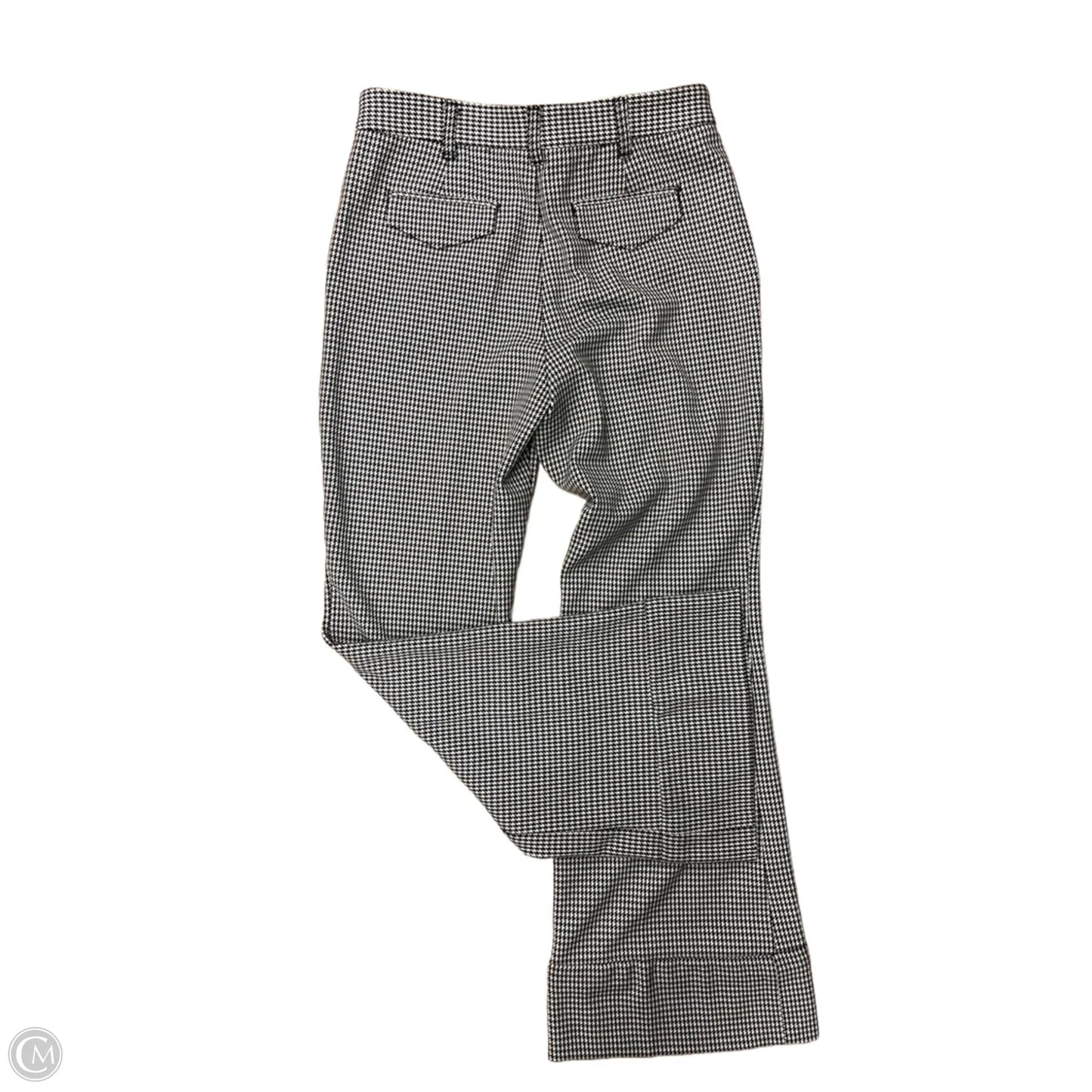 Pants Wide Leg By Maeve In Black & White, Size: 4