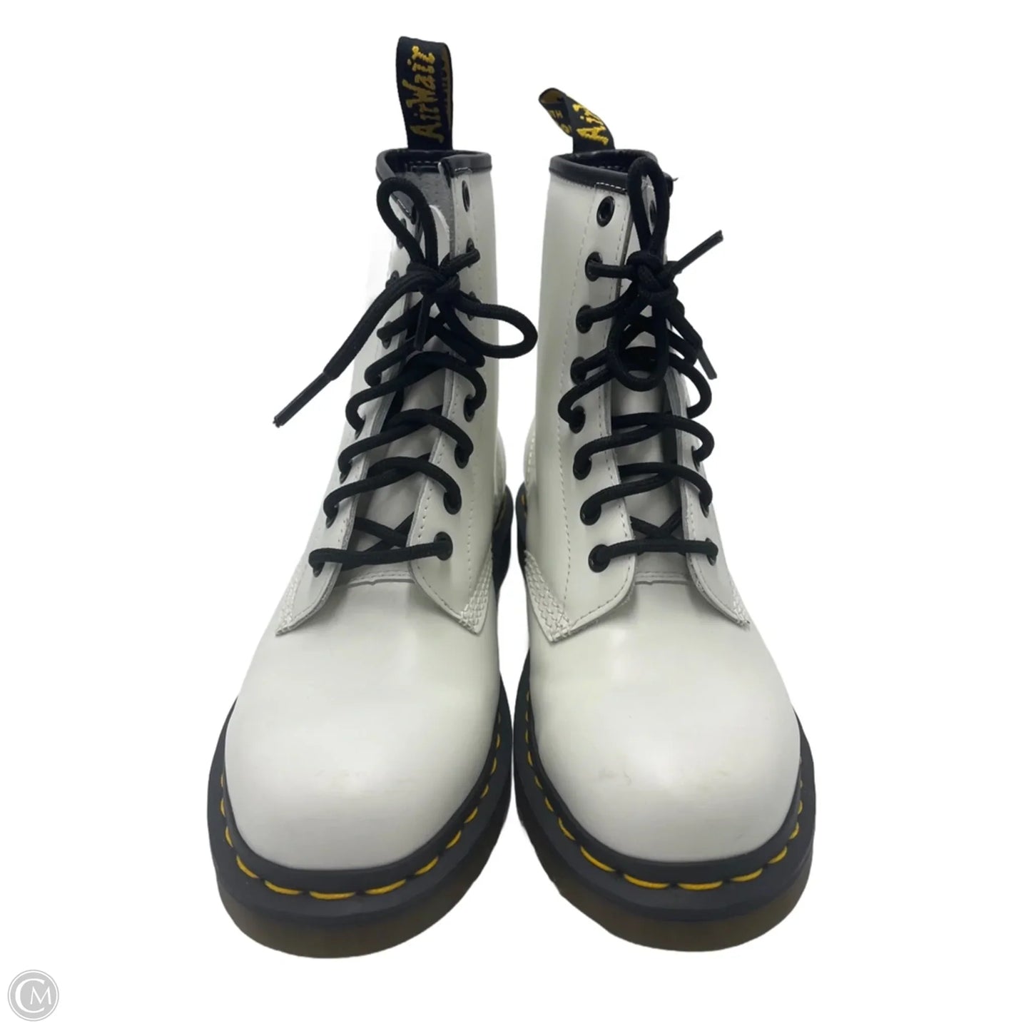 Boots Ankle Flats By Dr Martens In White, Size: 7