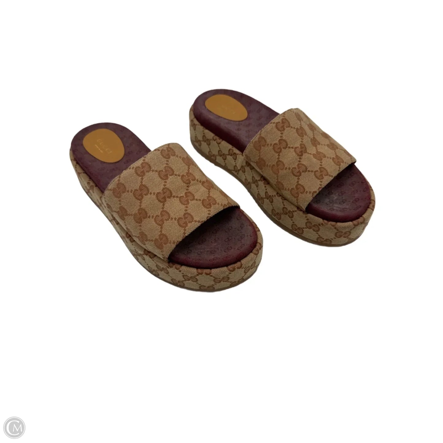 Gucci Platform Slide Luxury Designer Shoes, Size: 12 (42)