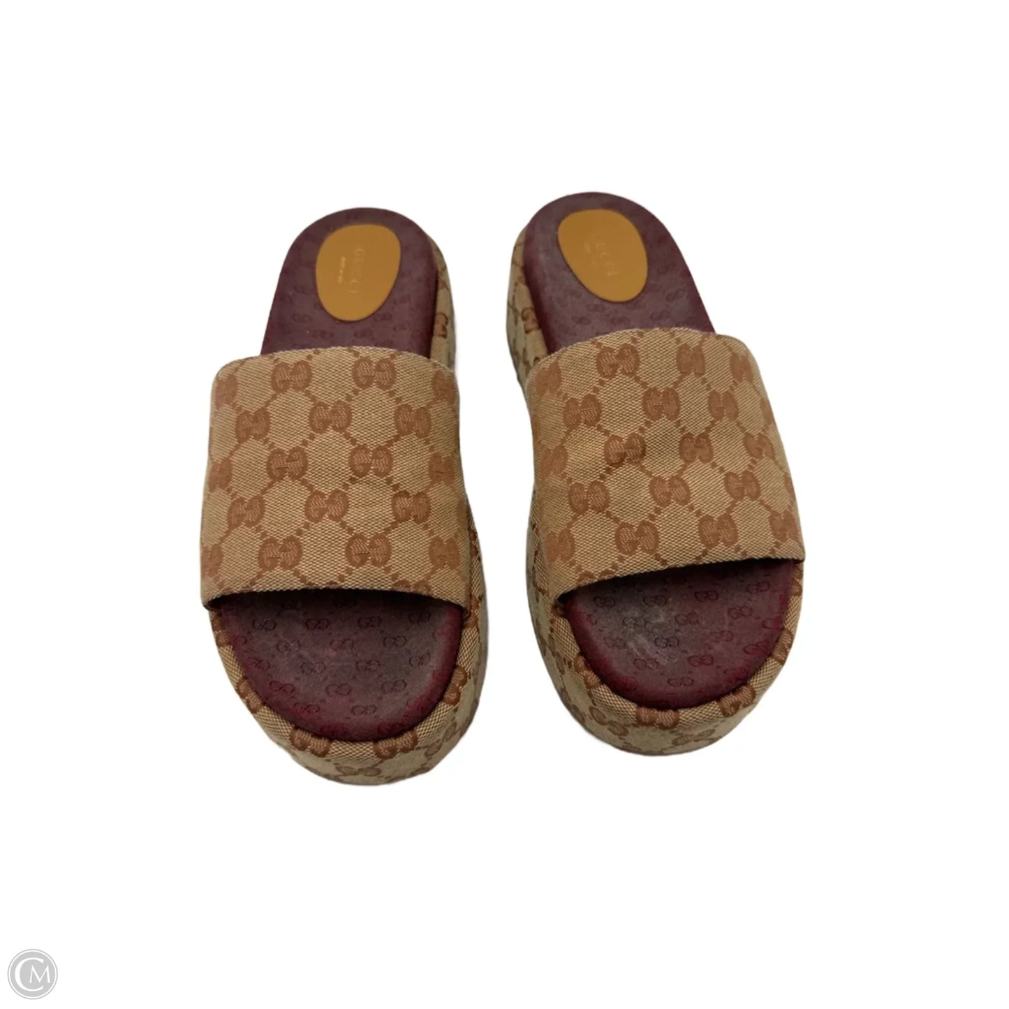 Gucci Platform Slide Luxury Designer Shoes, Size: 12 (42)