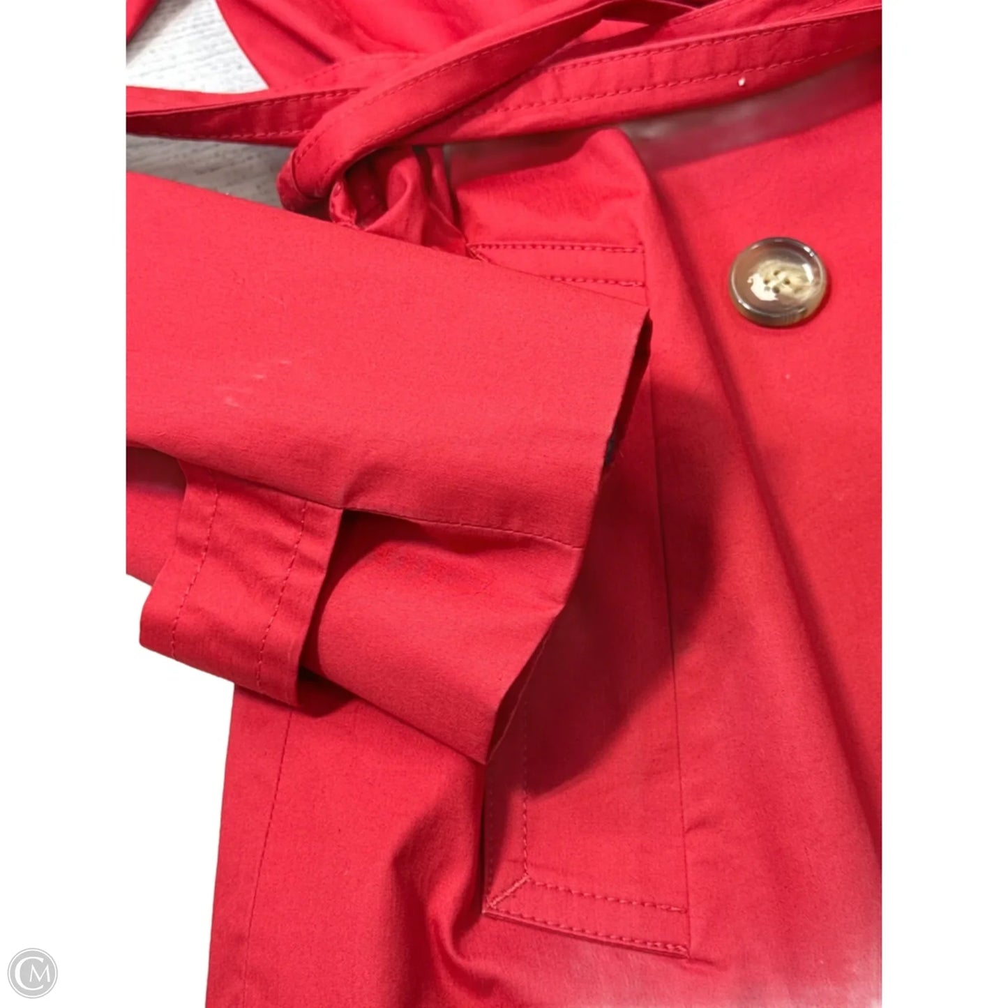 Coat Designer By Coach In Red, Size: M