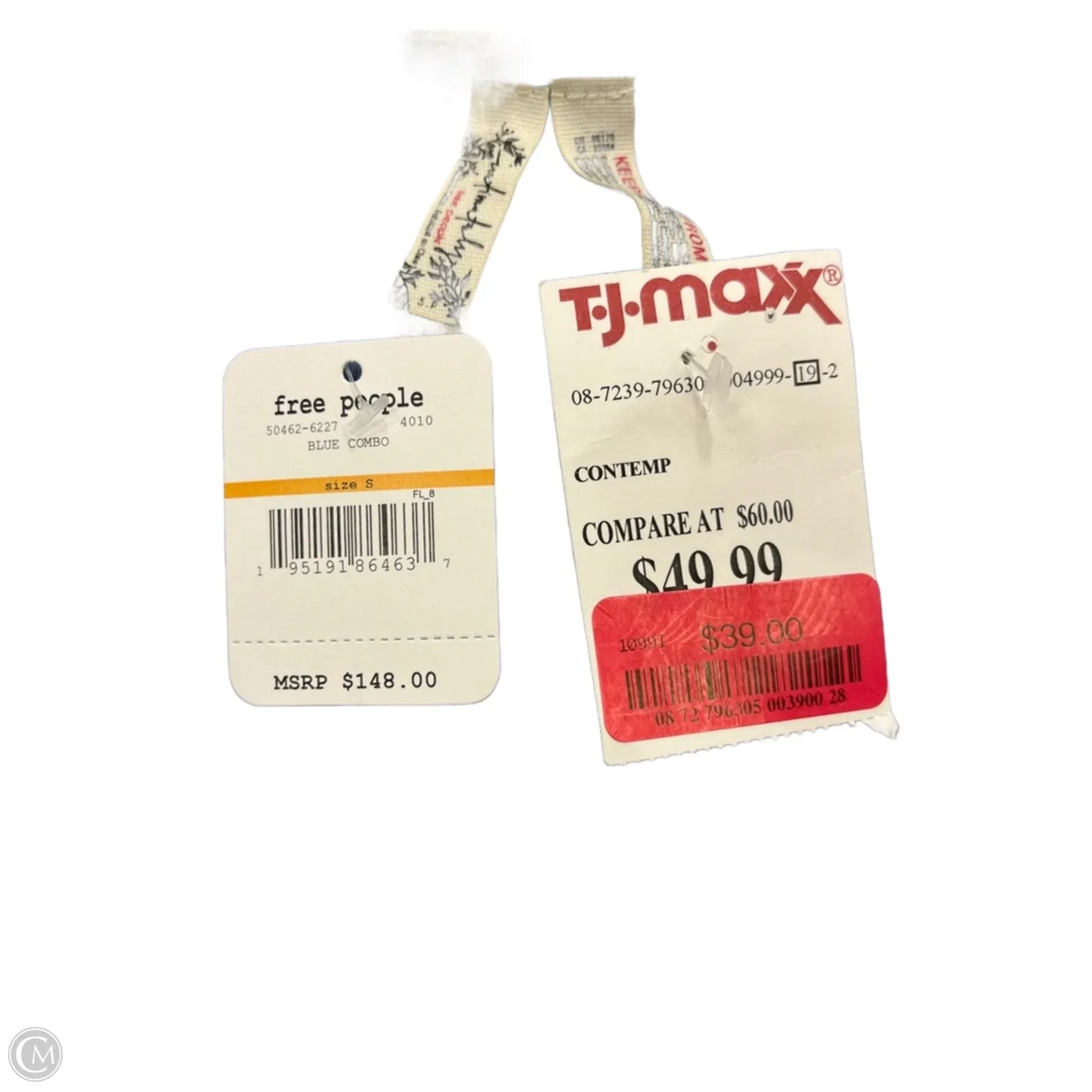 Top Long Sleeve By Free People In Blue, Size: S