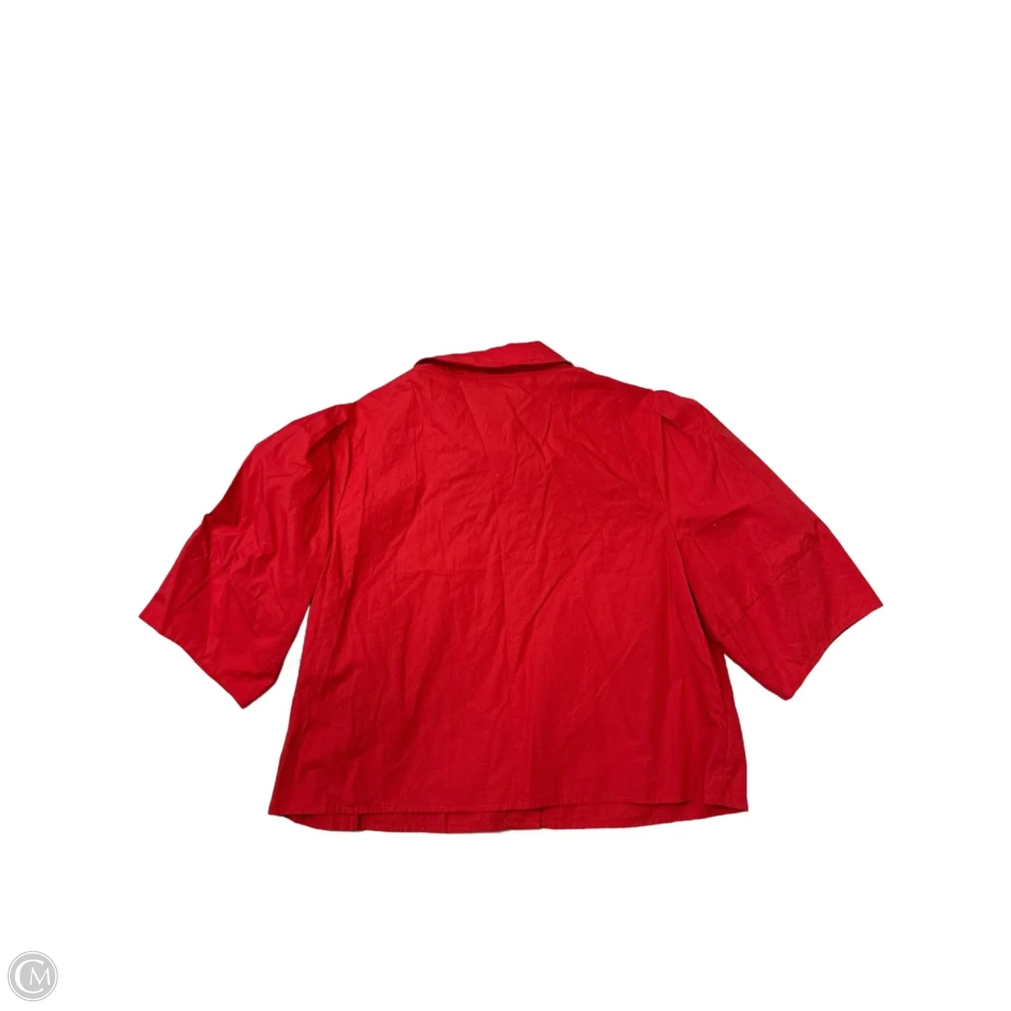 Top Short Sleeve By Maeve In Red, Size: S