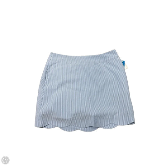 Athletic Skort By Vineyard Vines In Striped Pattern, Size: 8