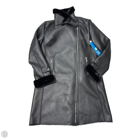 New! Coat Faux Fur & Sherpa By Generation Love In Black, Size: M