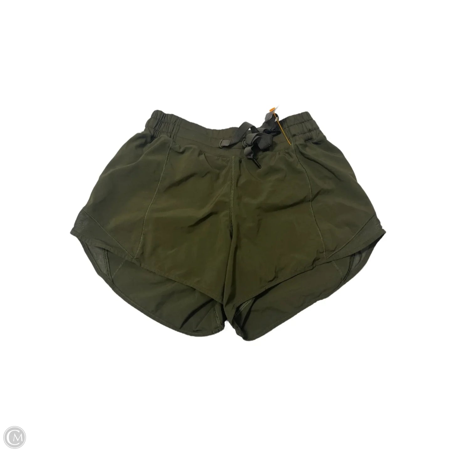 Athletic Shorts By Lululemon In Green, Size: S