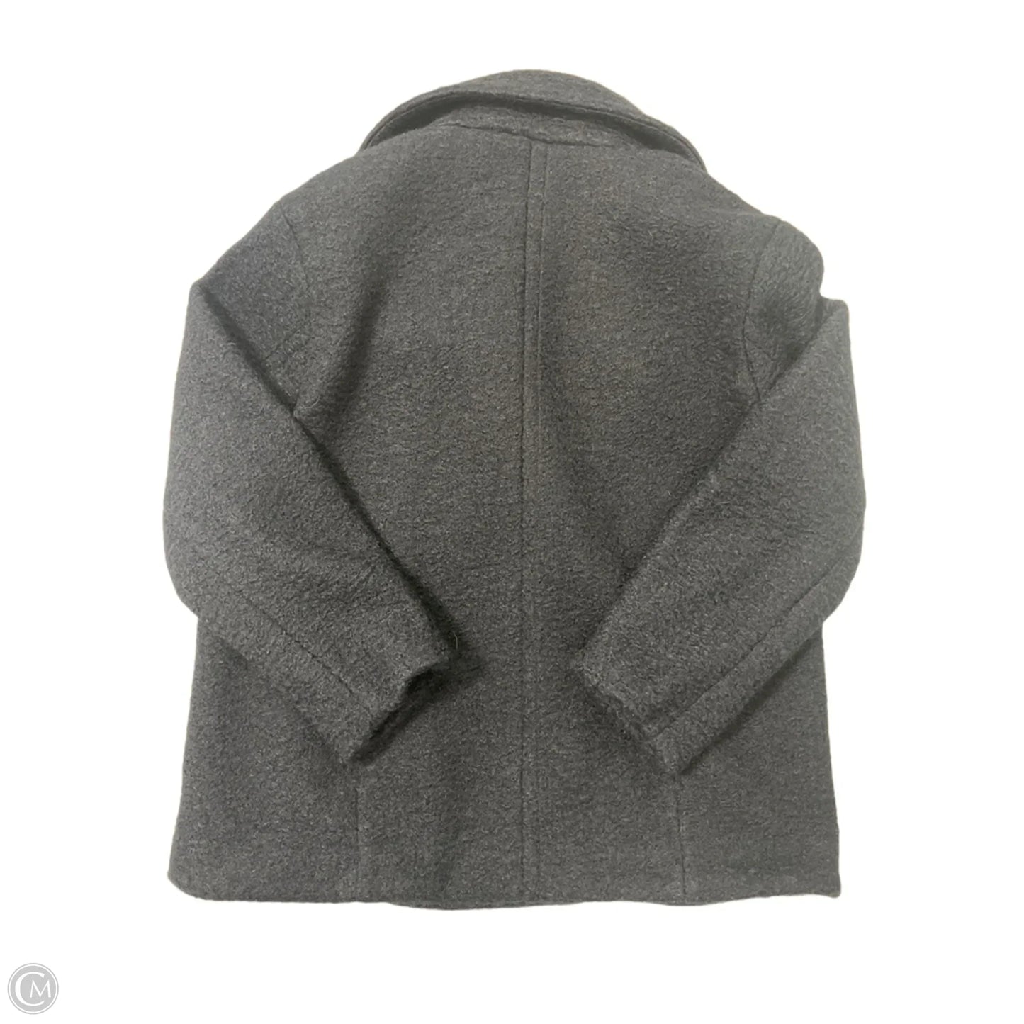 New! Coat Peacoat By Zara In Navy, Size: Xl