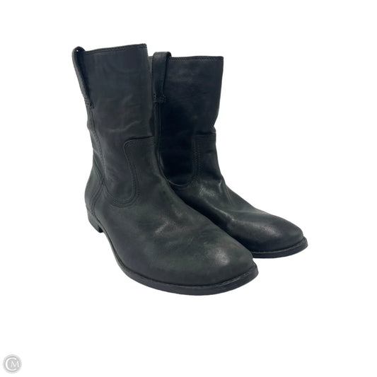 Boots Designer By Frye In Black, Size: 11