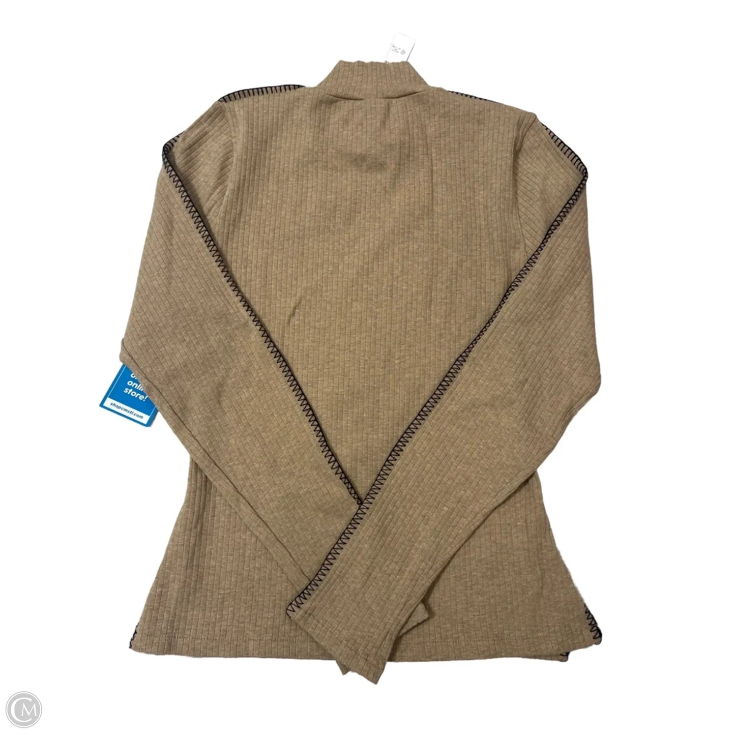 New! Top Long Sleeve By J. Crew In Tan, Size: M