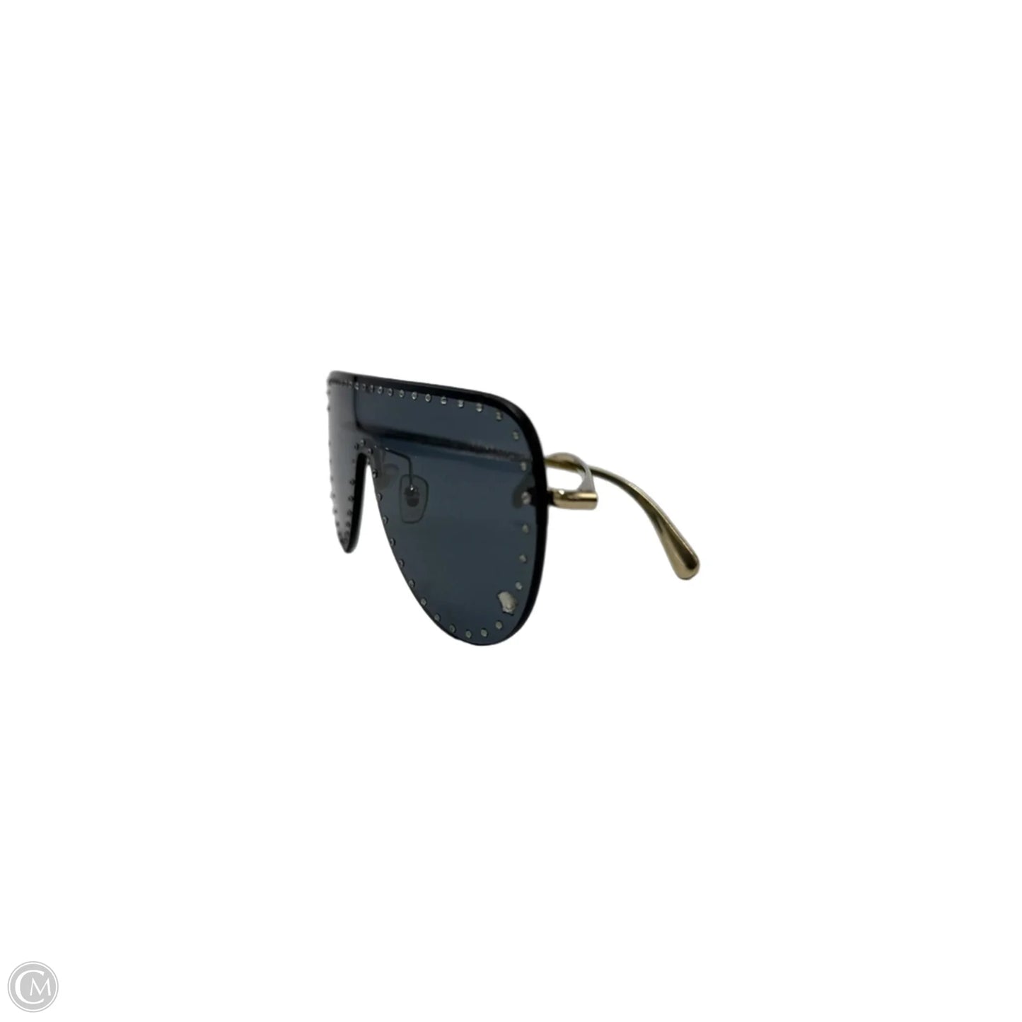 Studded Shield Luxury Sunglasses By Versace
