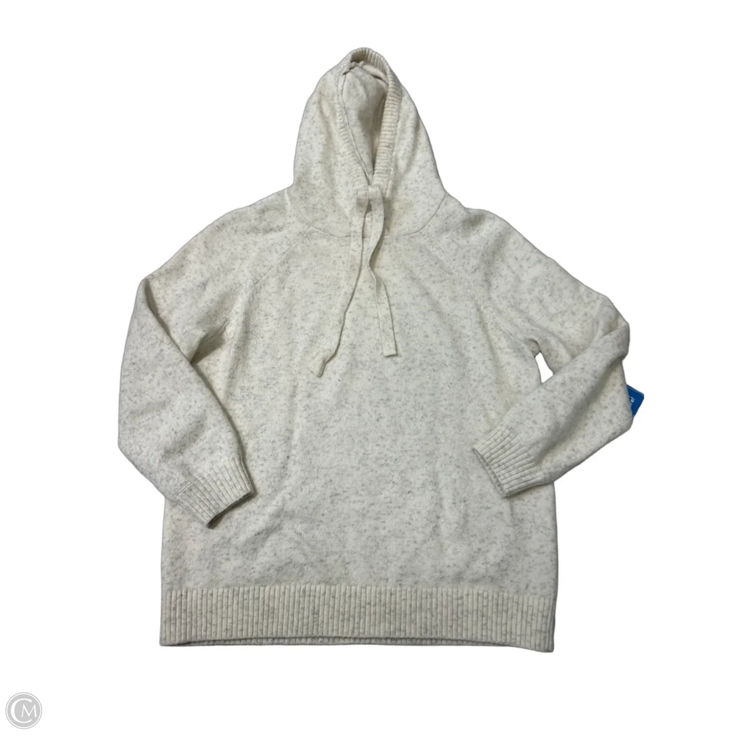 Sweater By Loft In White, Size: L