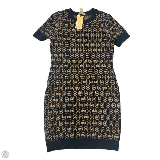 Dress Designer By Michael Kors In Black & Brown, Size: S