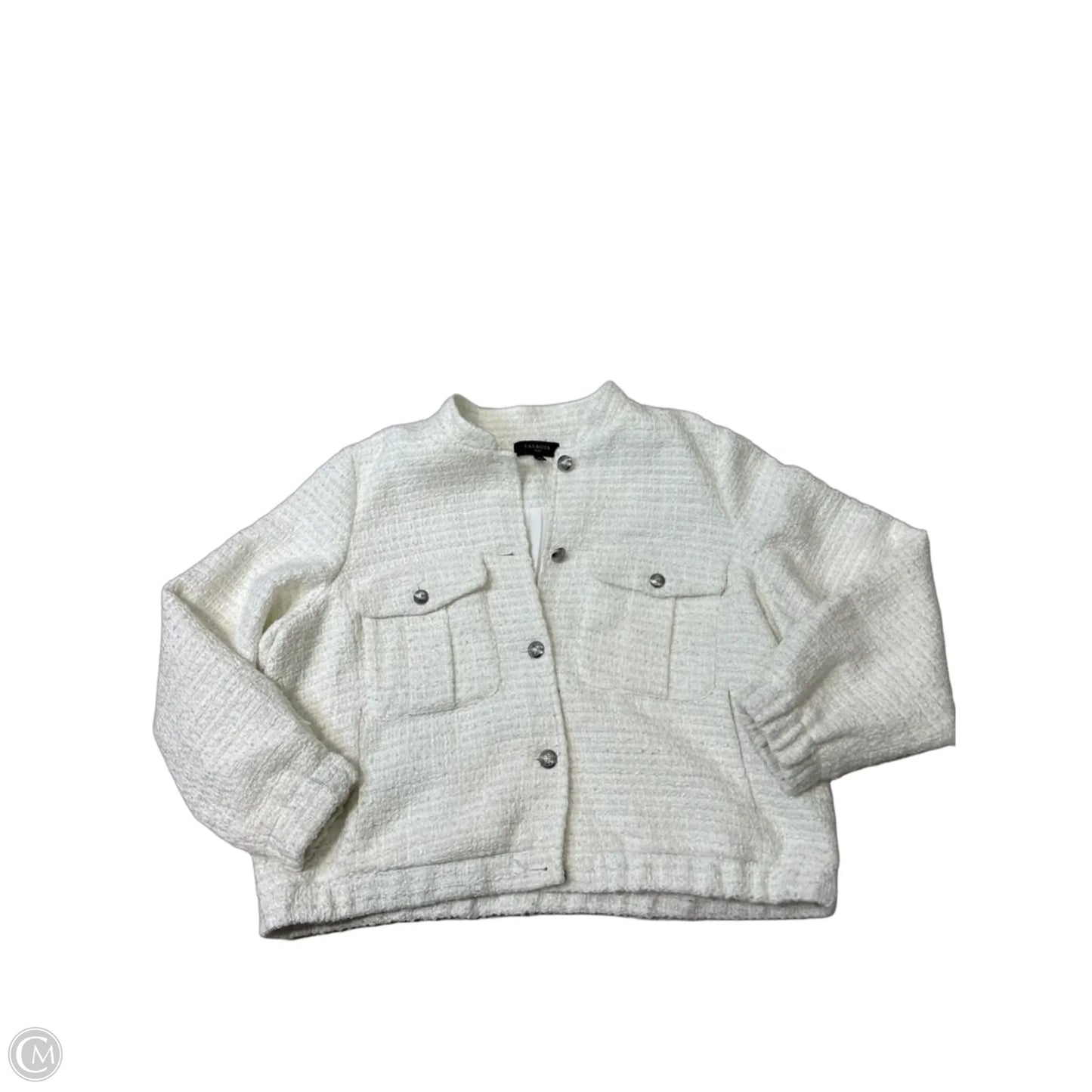 Jacket Other By Talbots In White, Size: 1x