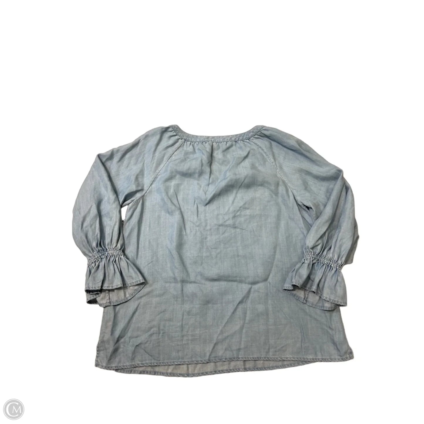 Top Long Sleeve By Tommy Bahama In Blue, Size: S