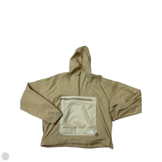 Sweatshirt Hoodie By The North Face In Tan, Size: M