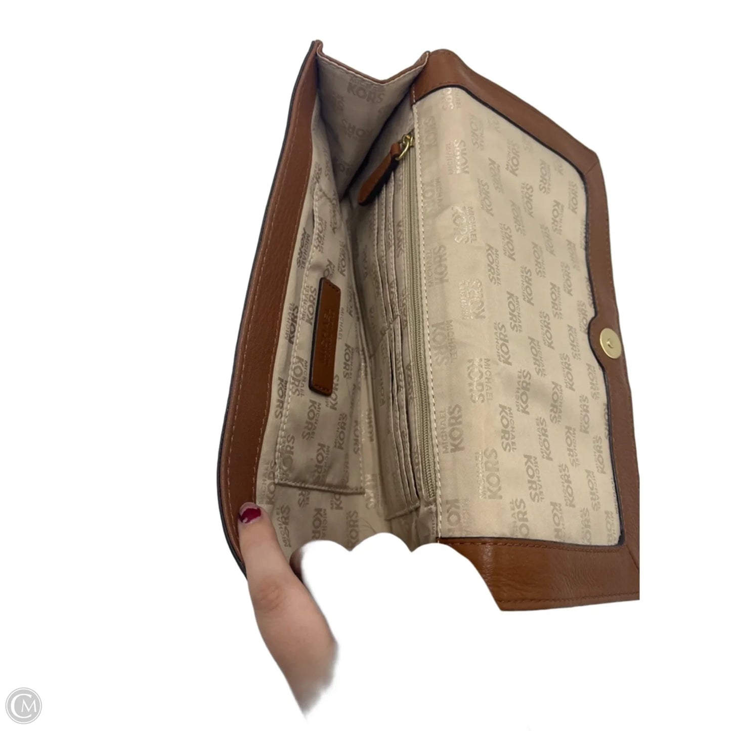 Clutch Designer By Michael Kors, Size: Medium