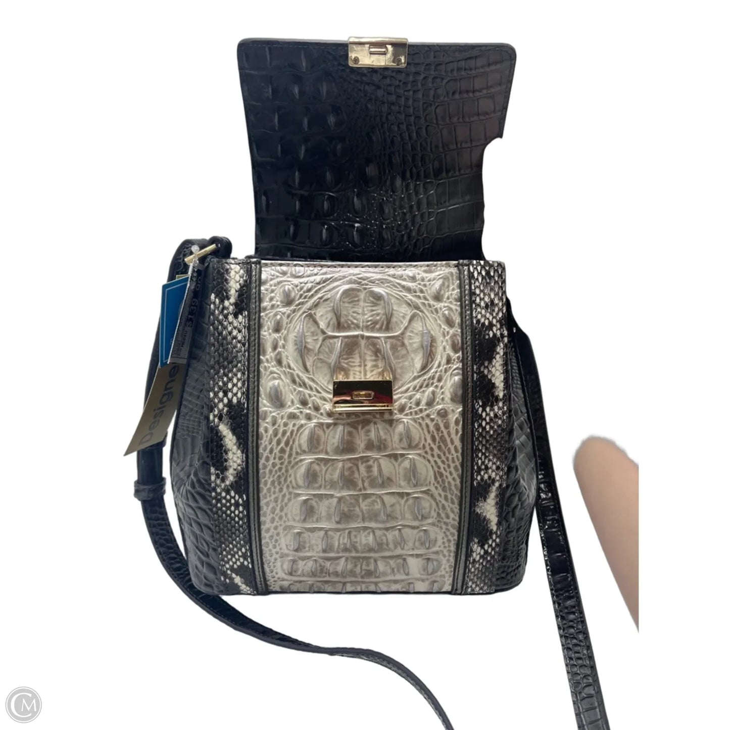 Crossbody Designer By Brahmin, Size: Medium