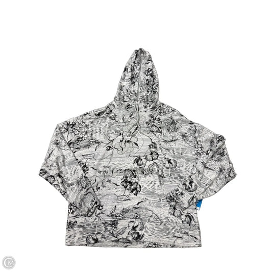 Athletic Sweatshirt Hoodie By Athleta In Floral Print, Size: Xl