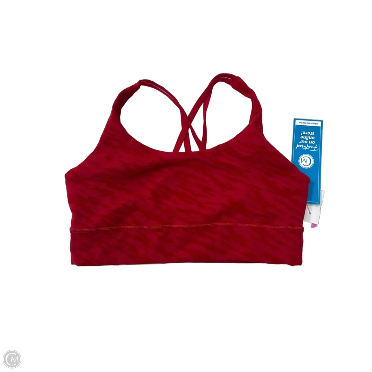 Athletic Bra By Lululemon In Red, Size: L