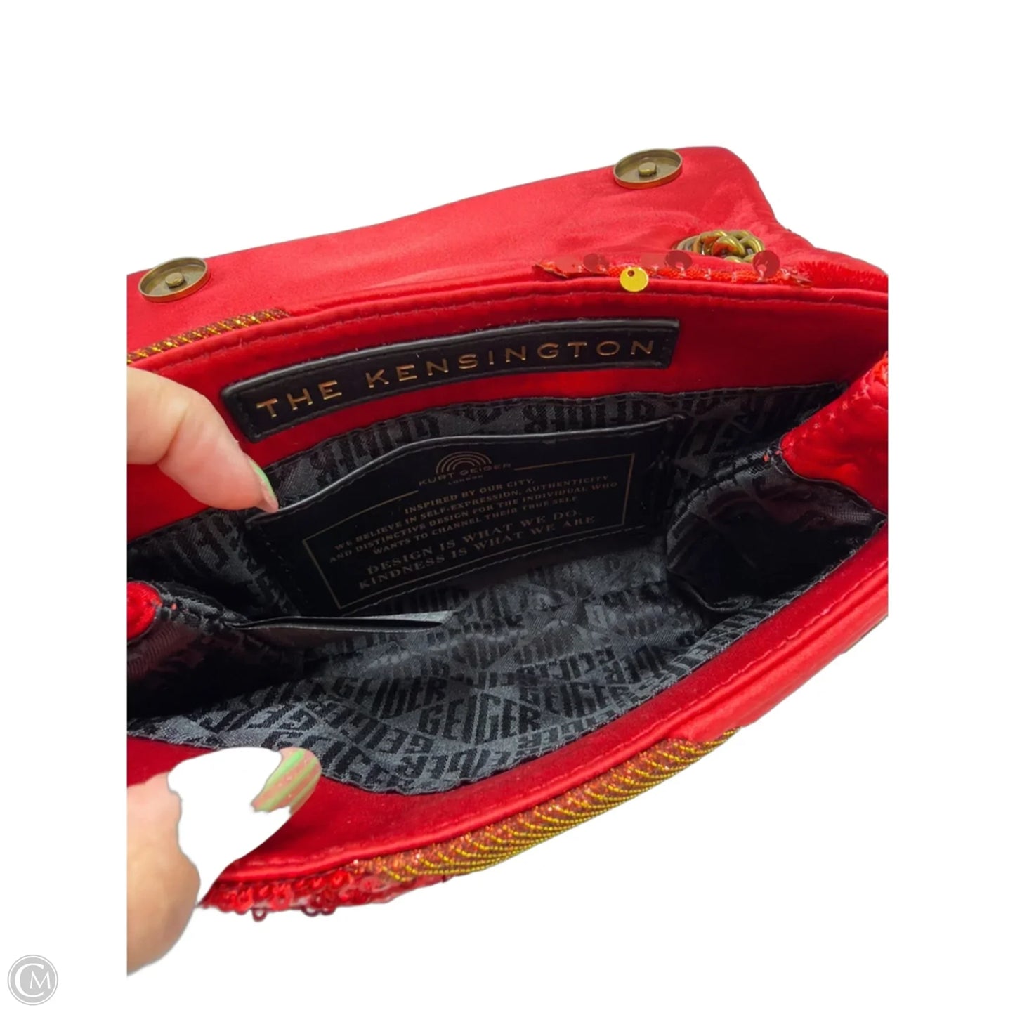 Kurt Geiger Kensington Fabric Mini