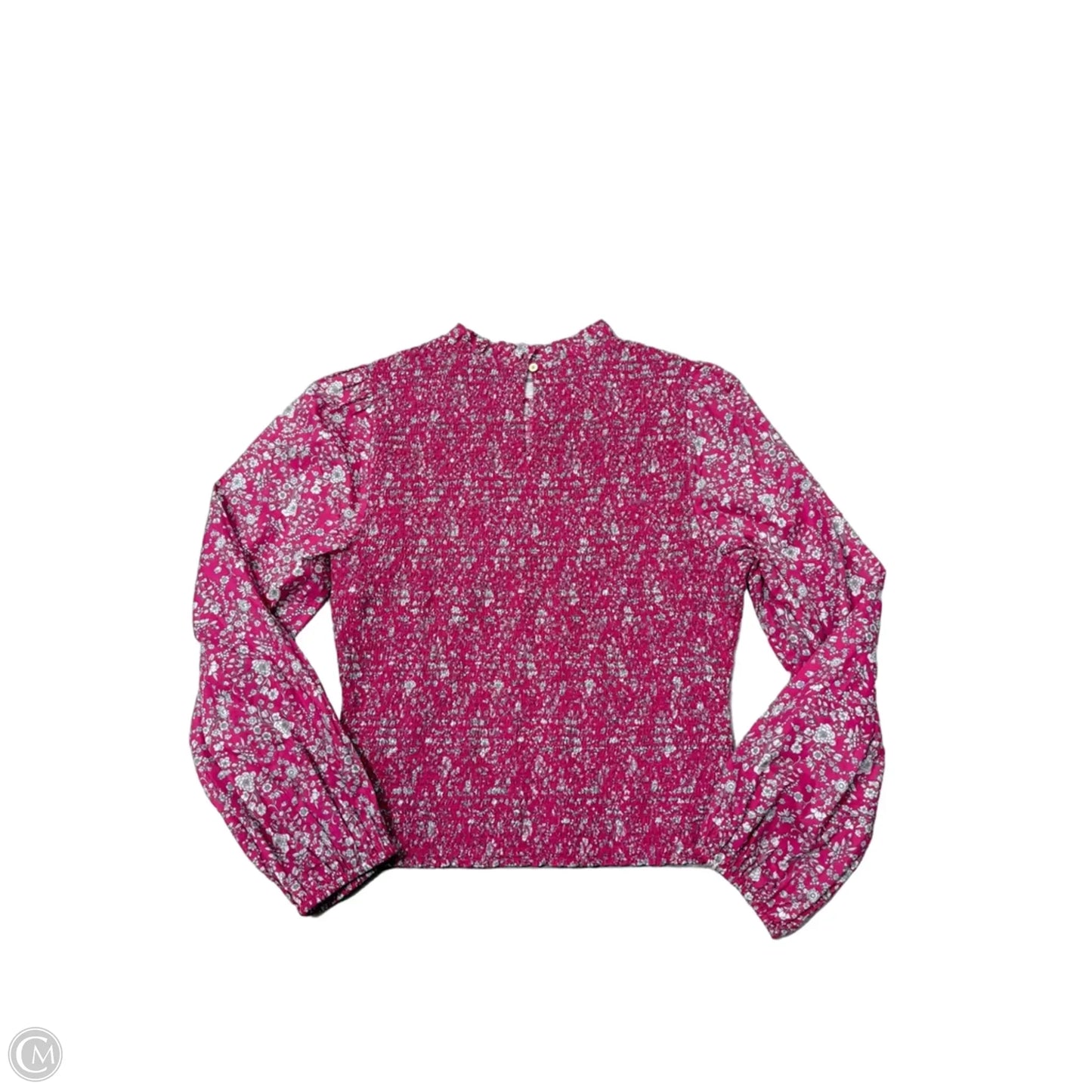 Top Long Sleeve By J. Crew In Pink, Size: L