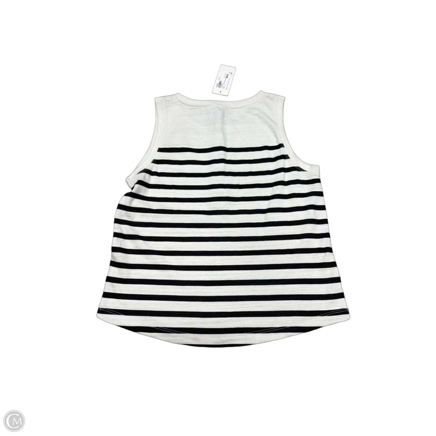 New! Top Sleeveless By Evereve In Striped Pattern, Size: S